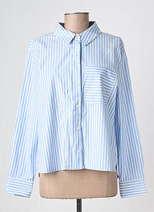 Chemisier manches longues manches longues bleu STREET ONE femme
