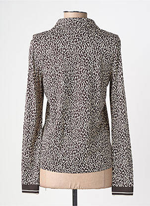 Chemisier coupe cintrée manches longues marron STREET ONE femme