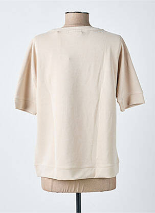 Top stretch manches courtes beige STREET ONE femme