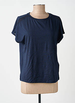T-shirt coupe droite manches courtes bleu STREET ONE femme