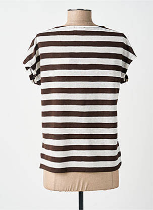 Top manches courtes manches courtes marron STREET ONE femme