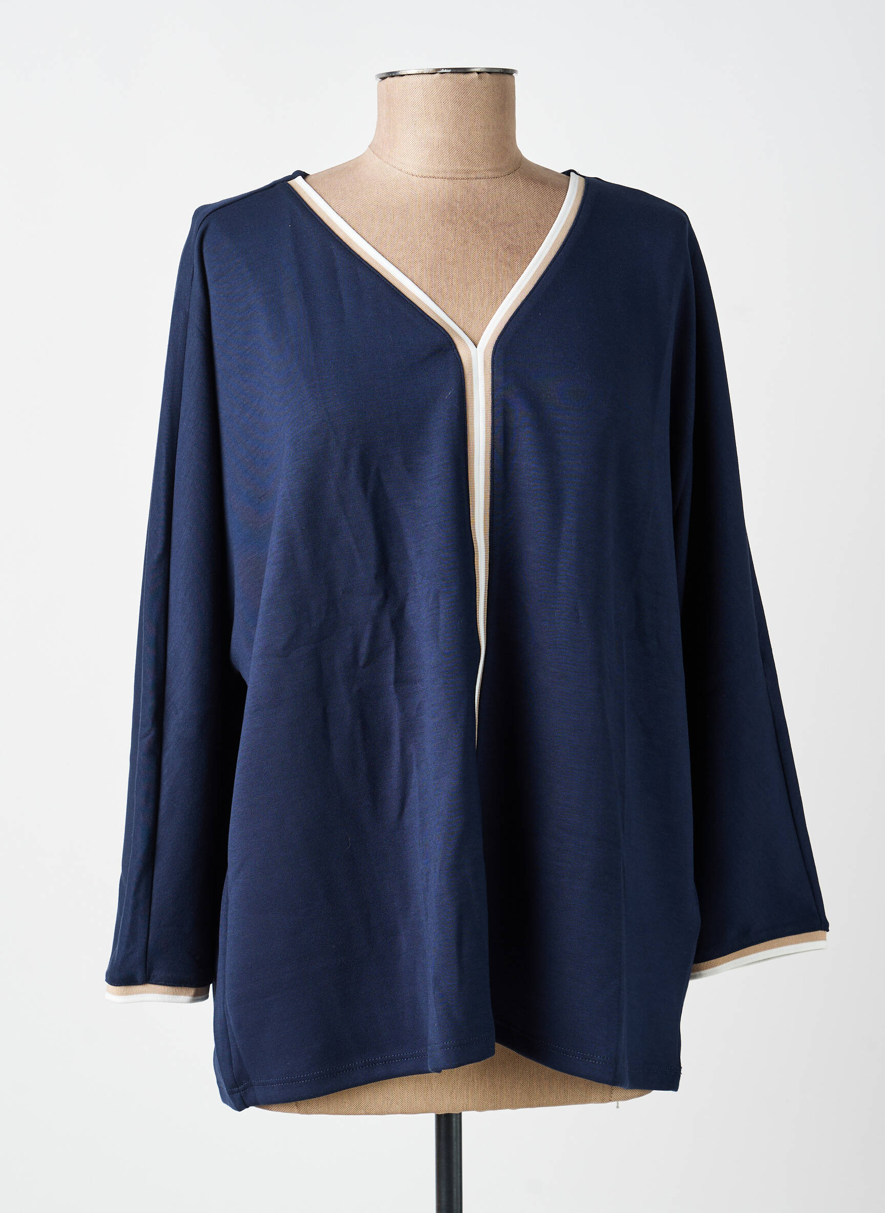 Top manches longues manches longues bleu STREET ONE femme