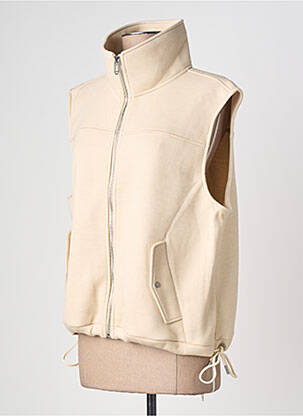 Gilet sans manche poches beige STREET ONE femme