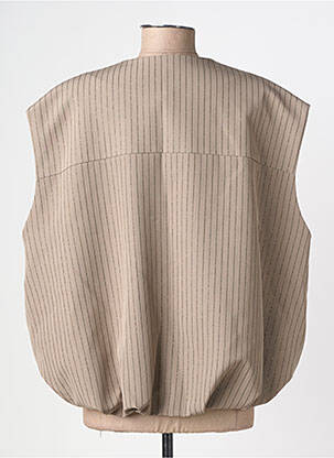 Veste casual col rond marron IMPERIAL femme