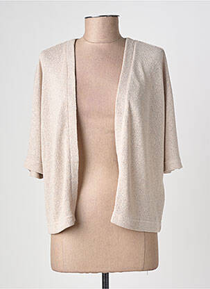 Gilet manches longues manches 3/4 beige STREET ONE femme