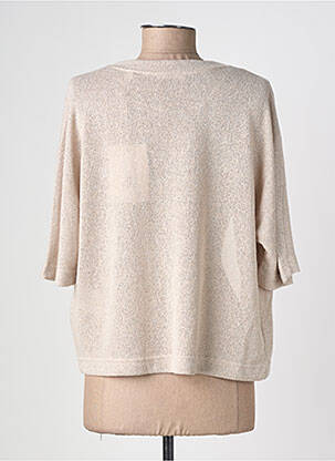 Gilet manches longues manches 3/4 beige STREET ONE femme