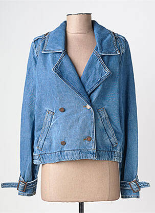 Veste casual col tailleur bleu STREET ONE femme