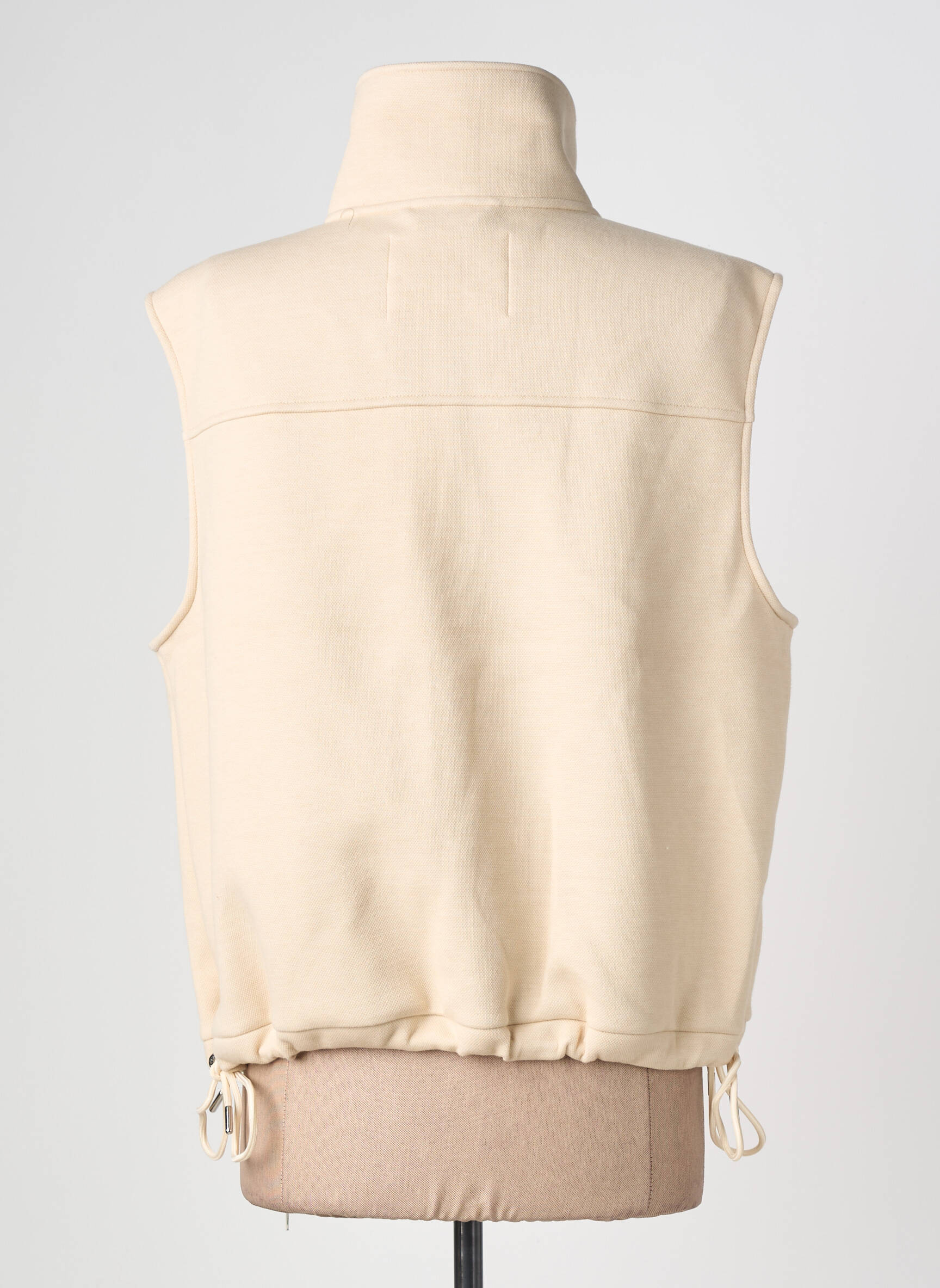 Gilet sans manche poches beige STREET ONE femme