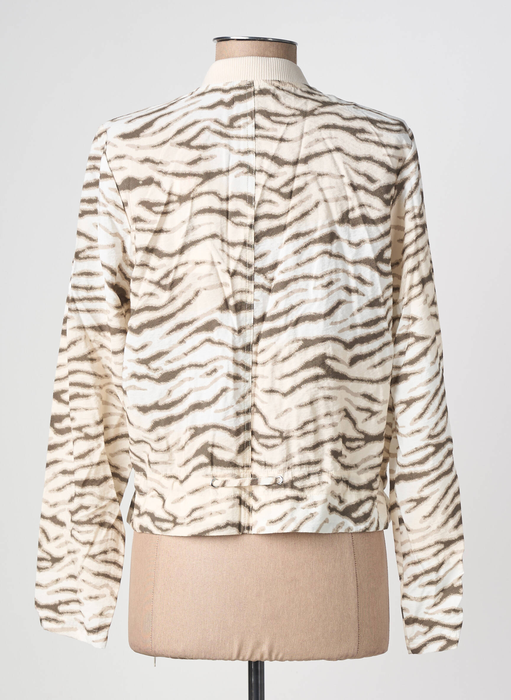 Veste casual col rond marron STREET ONE femme