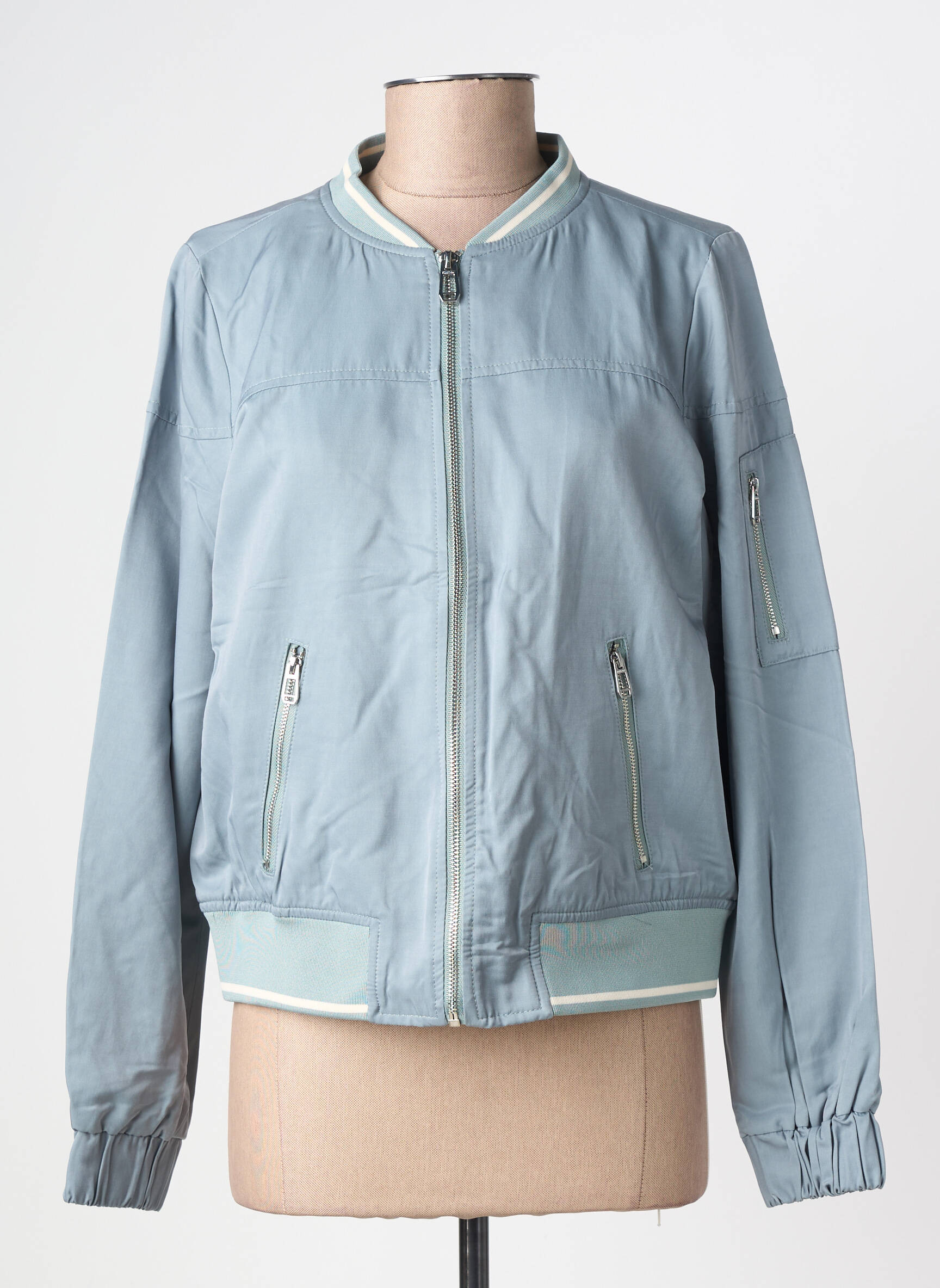 Blouson poches vert STREET ONE femme