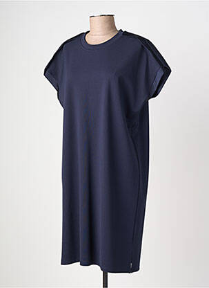 Robe courte manches courtes manches courtes bleu IMPERIAL femme