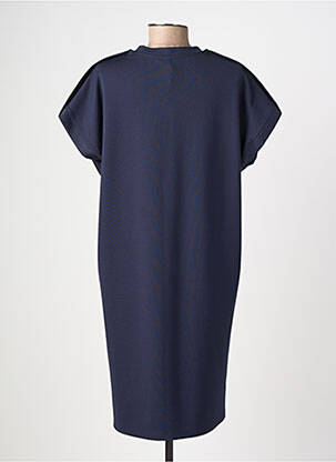 Robe courte manches courtes manches courtes bleu IMPERIAL femme