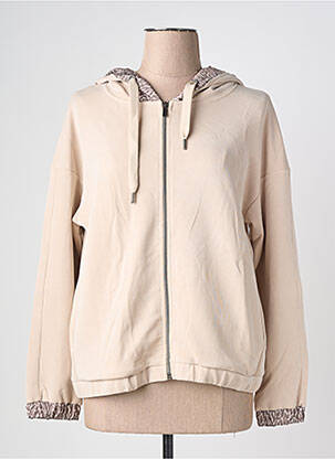 Veste casual col rond beige STREET ONE femme