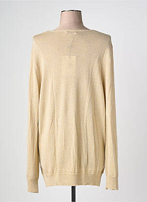 Pull col v manches longues or PLEASE femme