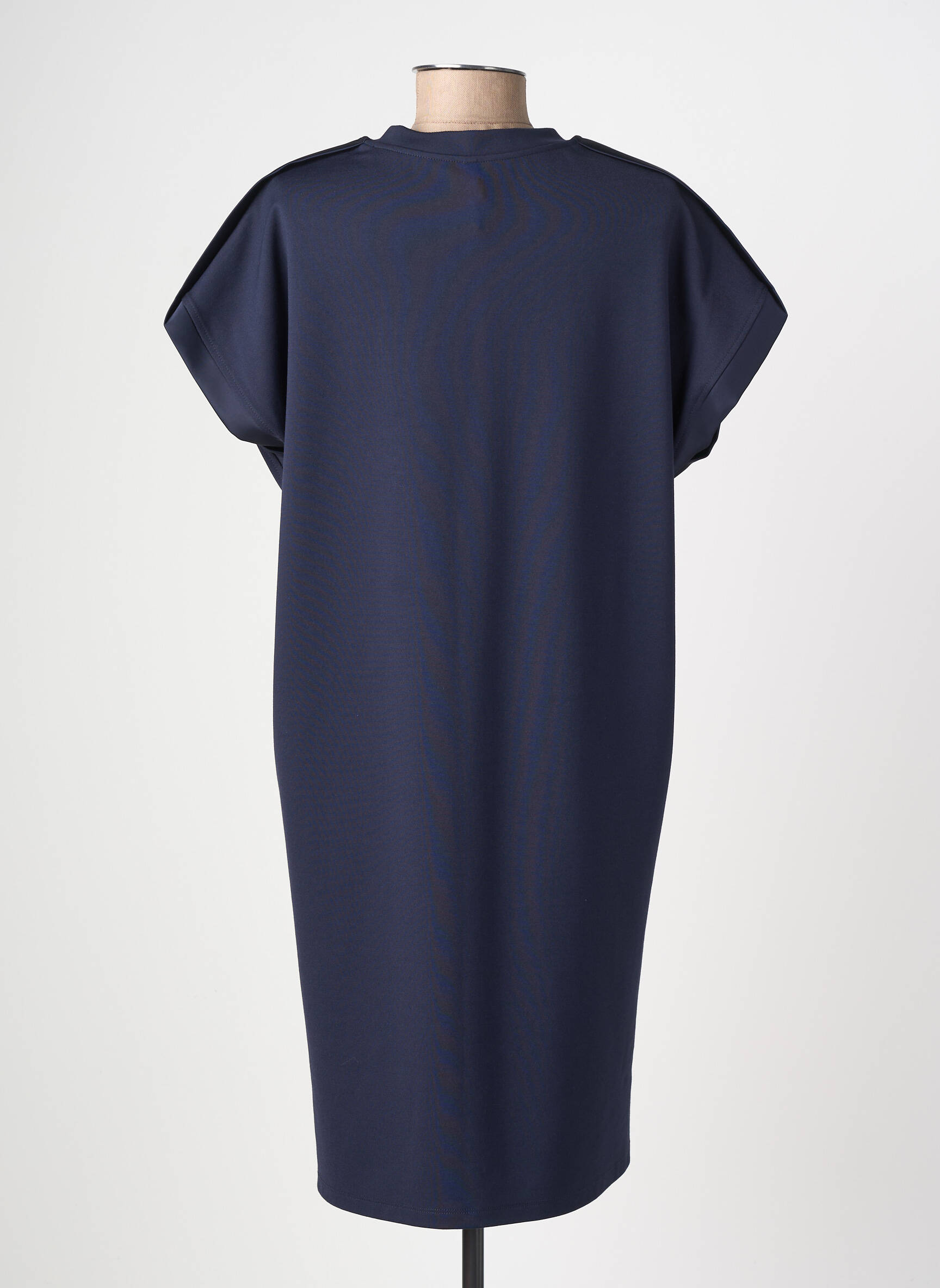 Robe courte manches courtes manches courtes bleu IMPERIAL femme