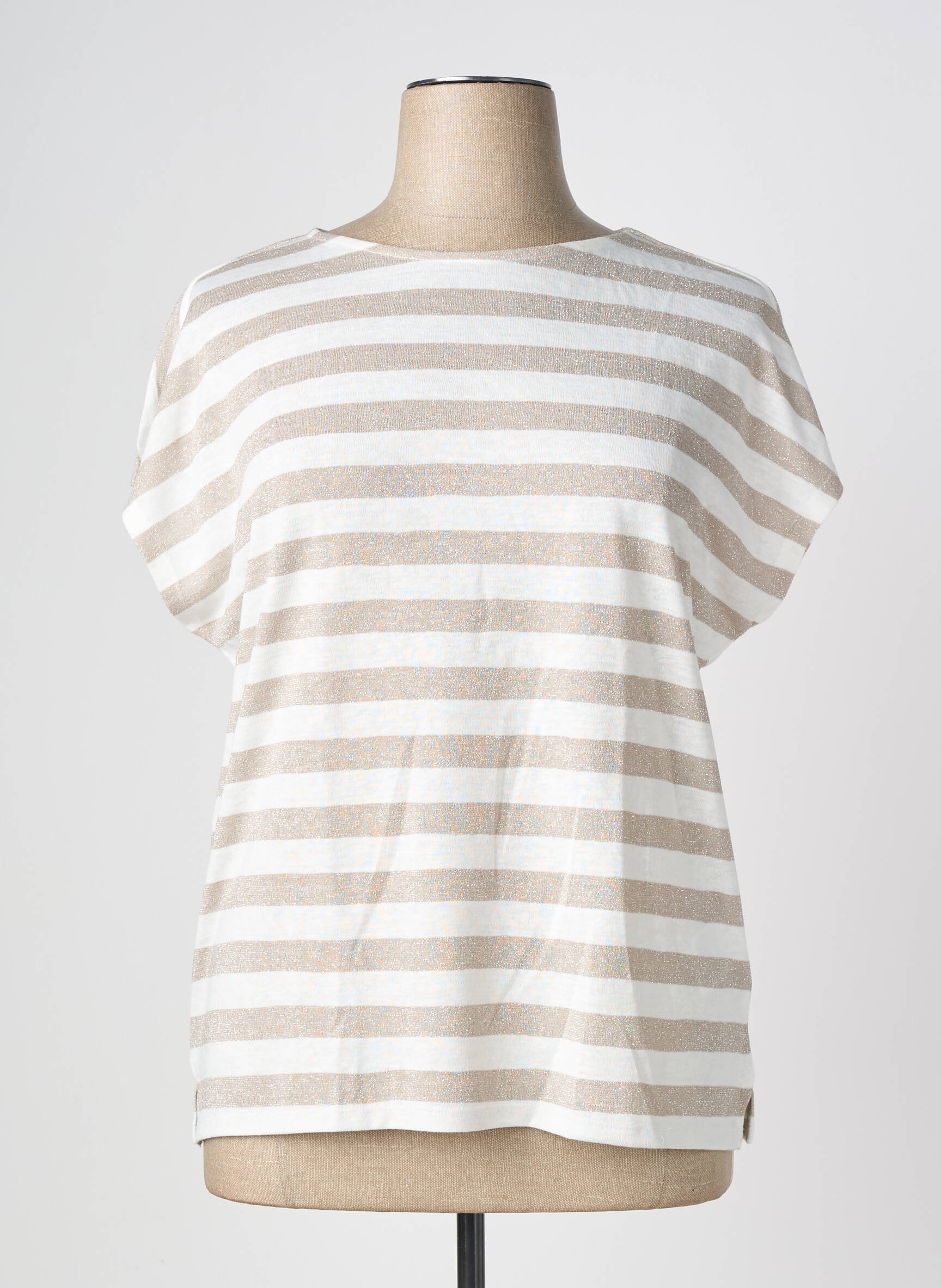 Top manches courtes manches courtes blanc STREET ONE femme