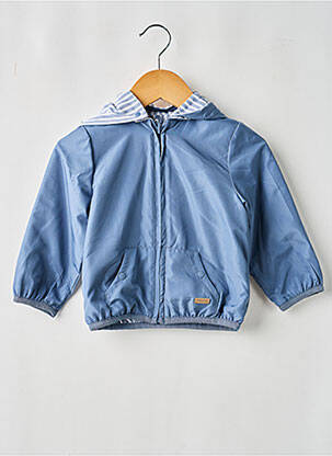 Coupe-vent a capuche bleu MAYORAL enfant