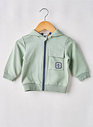 Veste casual poignets poignets élastiqués vert TIMBERLAND garçon