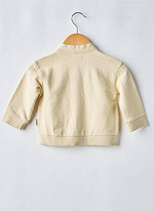 Veste casual col rond beige NOPPIES garçon