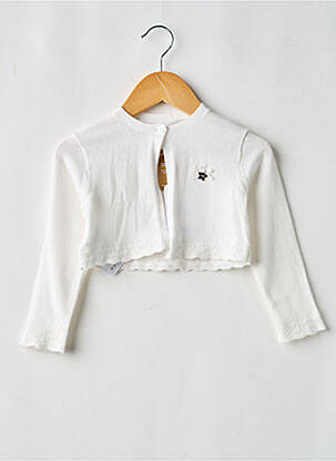 Boléro stretch blanc MAYORAL fille