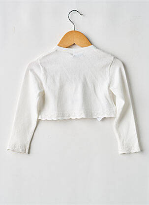 Boléro stretch blanc MAYORAL fille