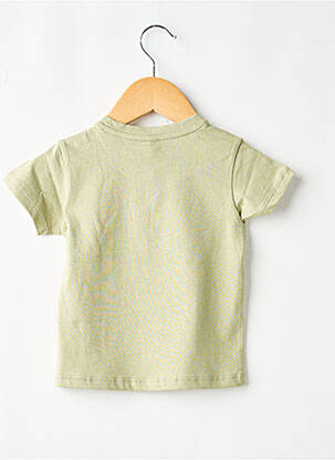 T-shirt stretch manches courtes vert LOSAN garçon