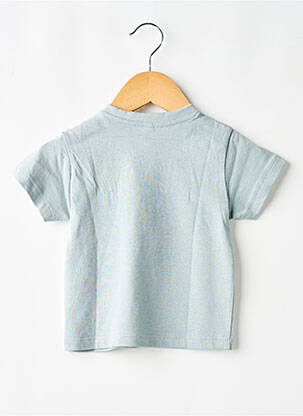 T-shirt stretch manches courtes bleu LOSAN garçon