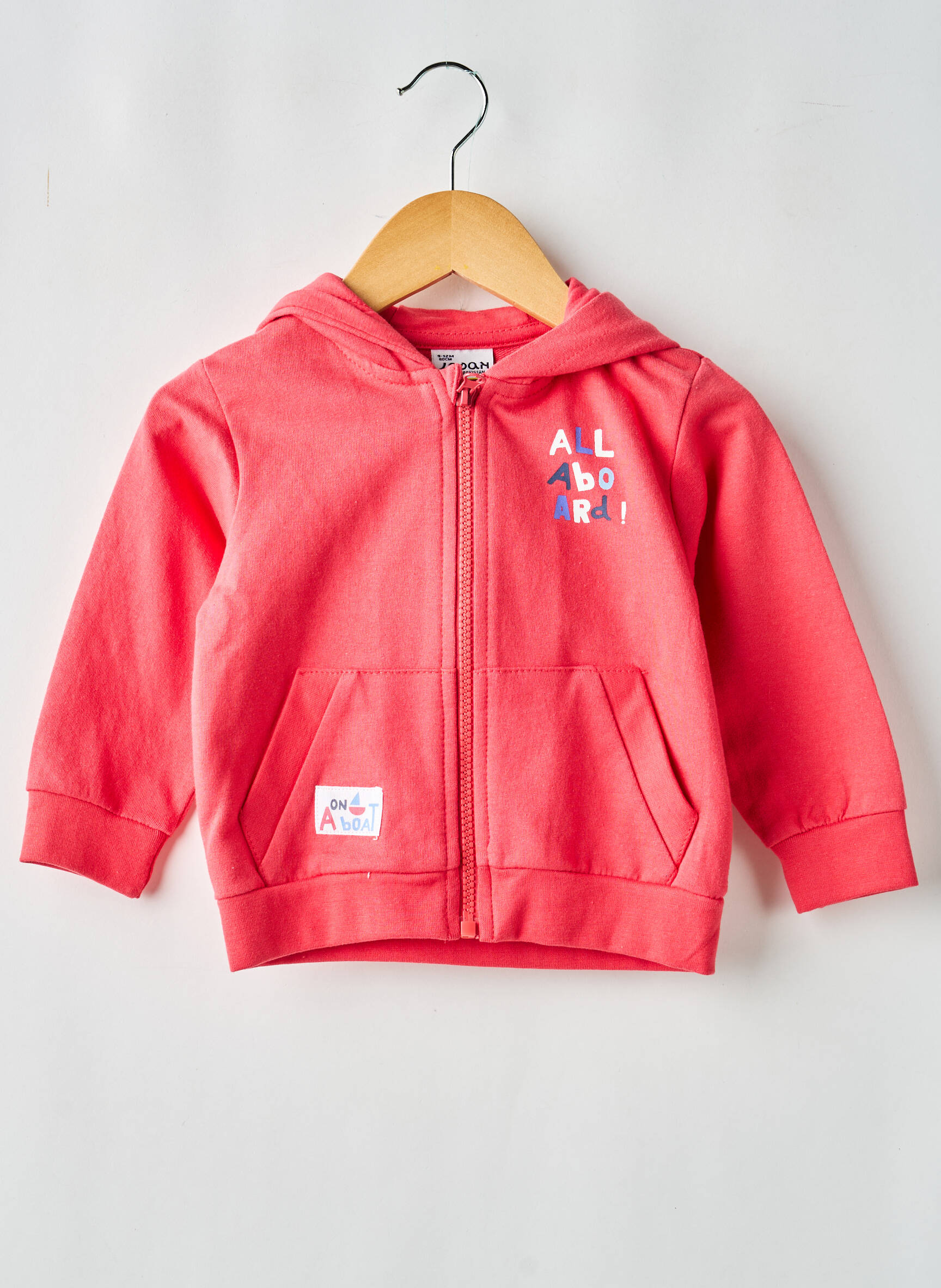 Veste casual poignets poignets élastiqués rouge LOSAN garçon