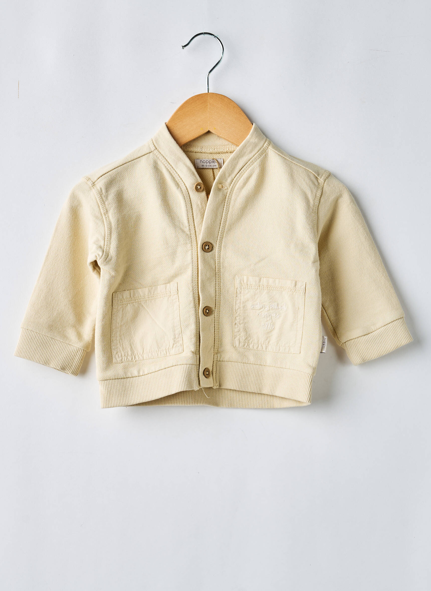 Veste casual manches longues beige NOPPIES garçon