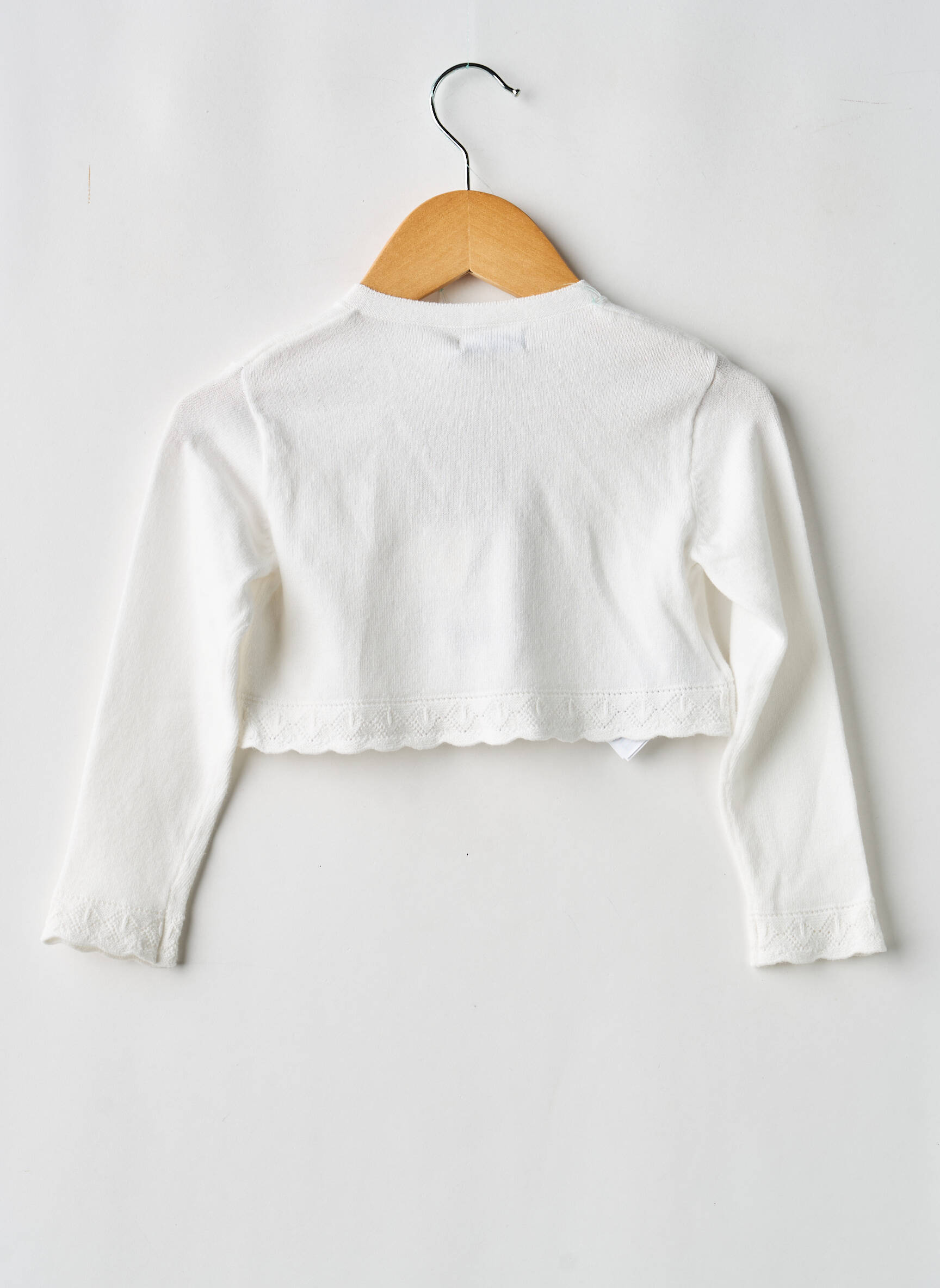 Boléro stretch blanc MAYORAL fille