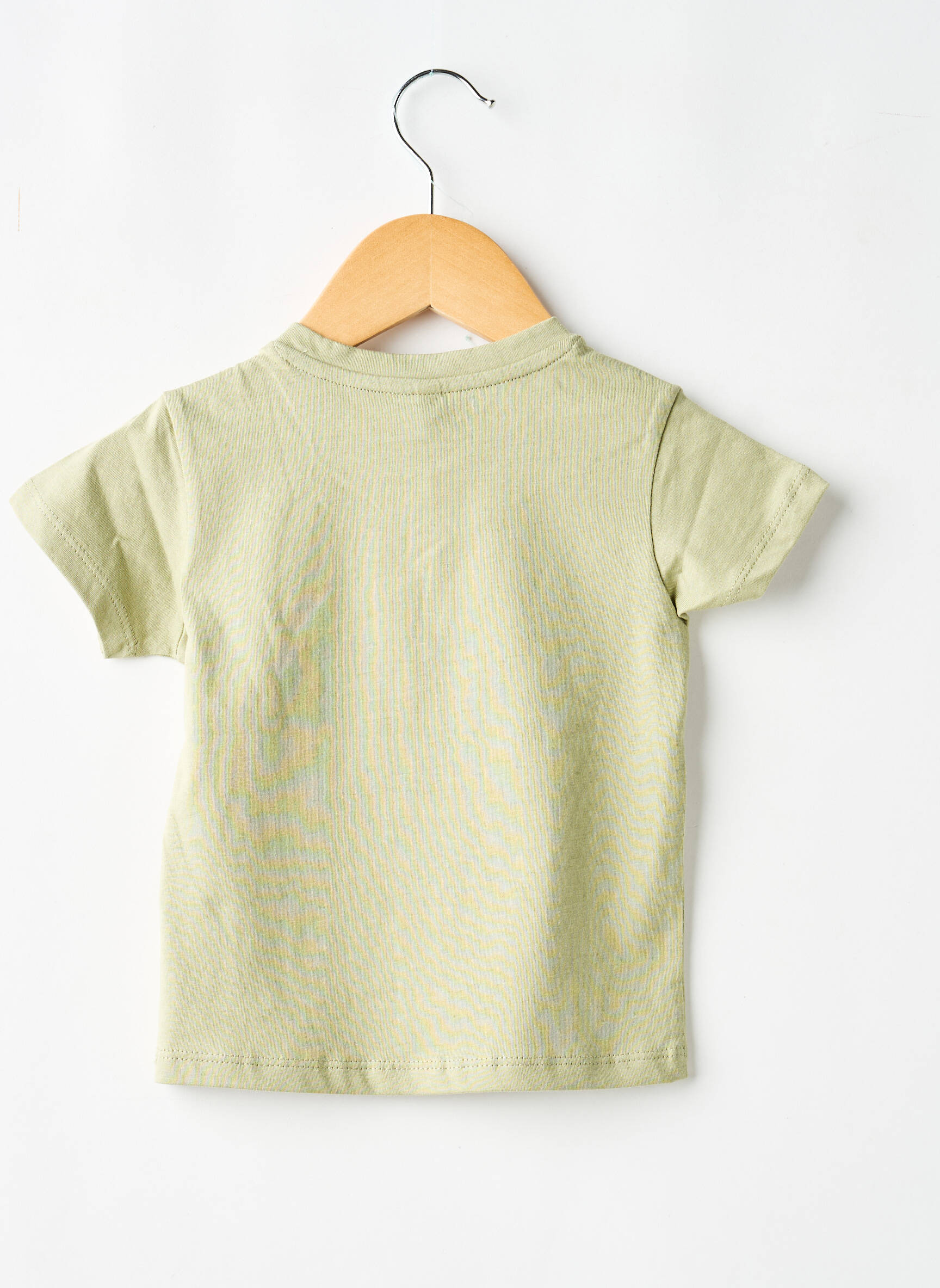 T-shirt stretch manches courtes vert LOSAN garçon