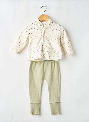 Ensemble pantalon coupe droite vert MAYORAL garçon