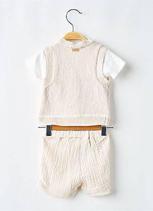 Ensemble pantalon col rond beige MAYORAL garçon