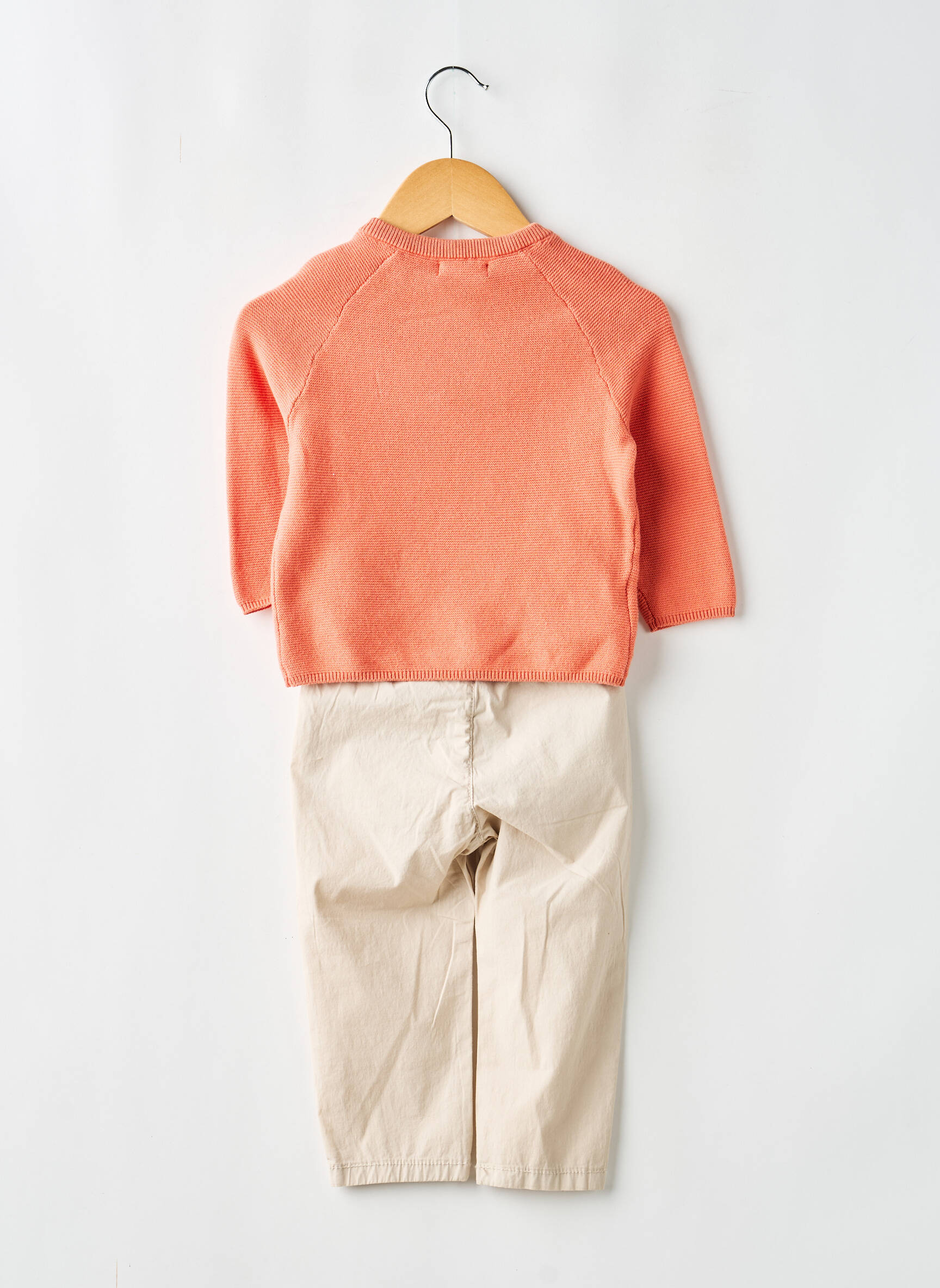 Ensemble pantalon poches orange MAYORAL garçon
