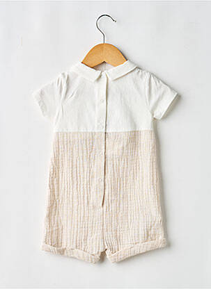 Combishort coupe droite manches courtes beige MAYORAL garçon