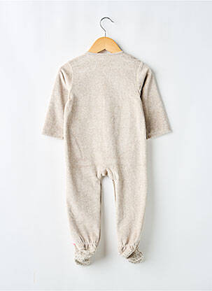 Pyjama manches longues beige NOUKIE'S enfant