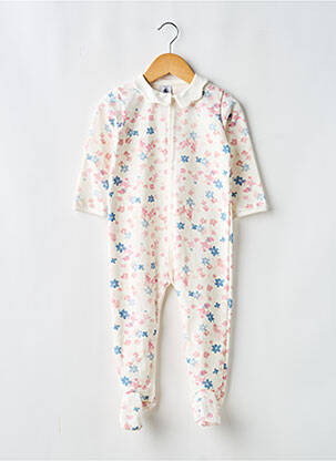 Pyjama col claudine beige PETIT BATEAU fille