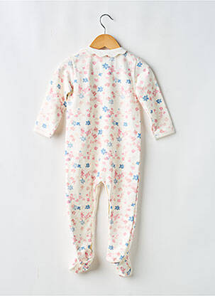Pyjama col claudine beige PETIT BATEAU fille