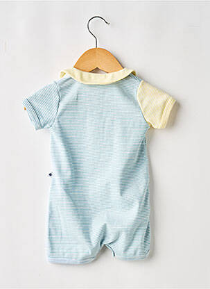Combishort coupe droite manches courtes bleu PETIT BATEAU garçon