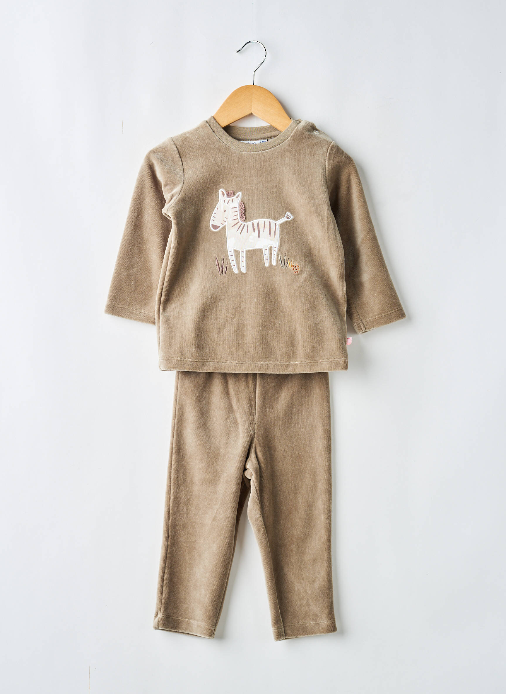 Pyjama bas pantalon vert NOUKIE'S garçon