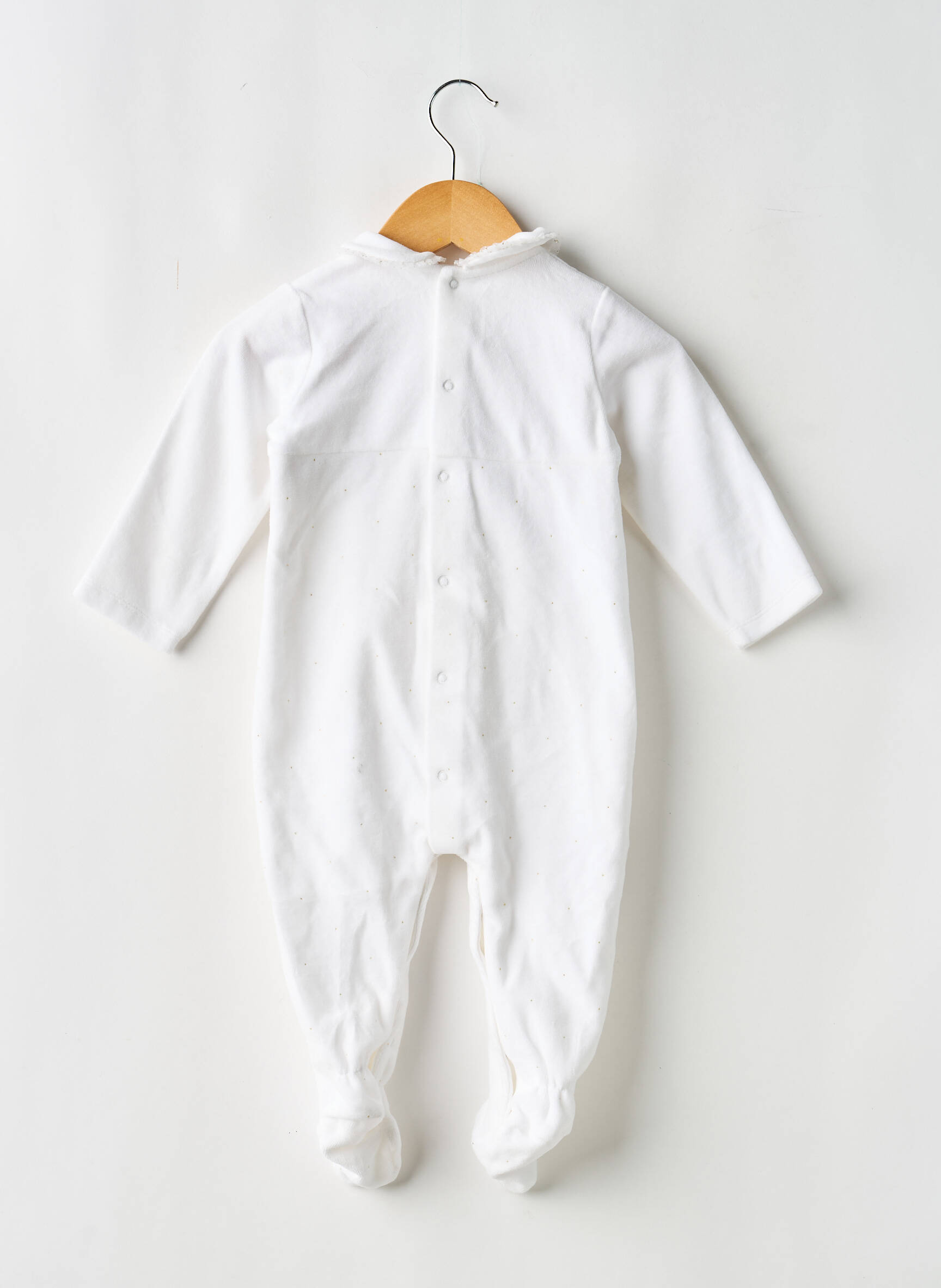 Pyjama col claudine blanc MAYORAL fille