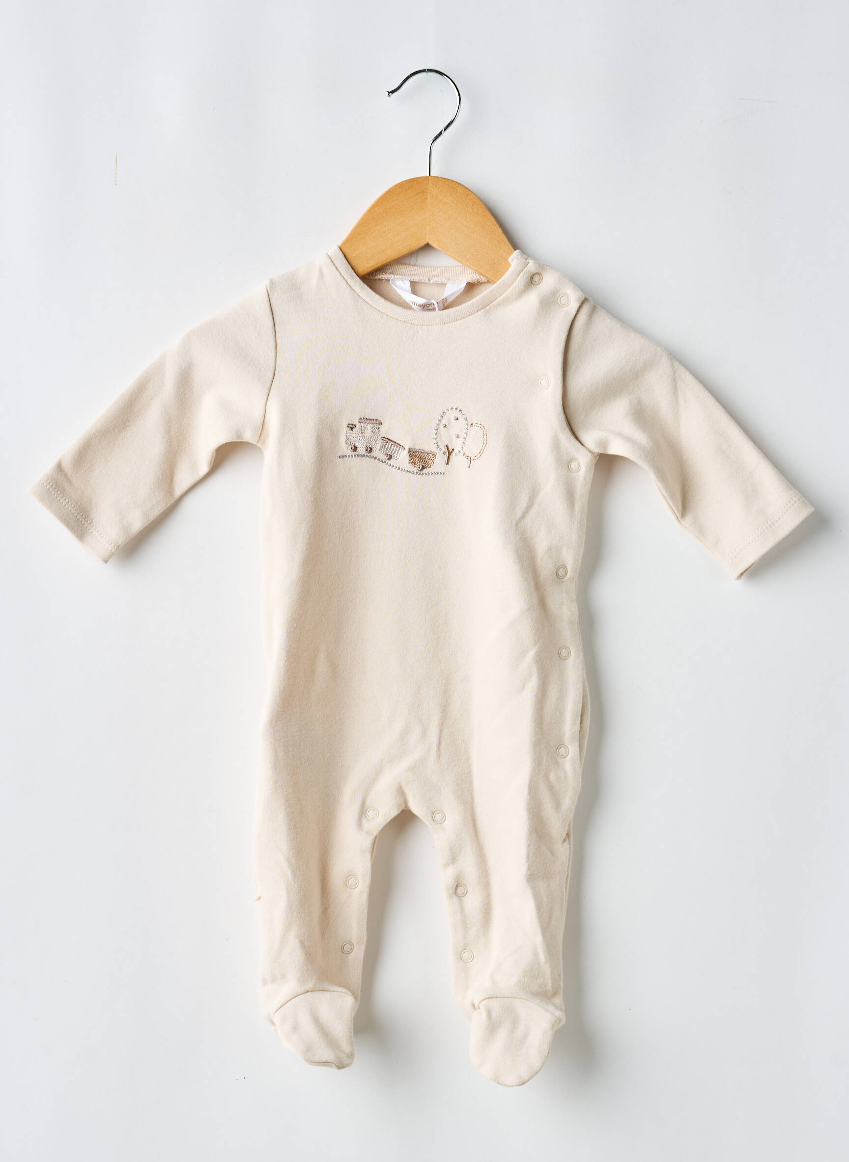 Pyjama manches longues beige MAYORAL enfant