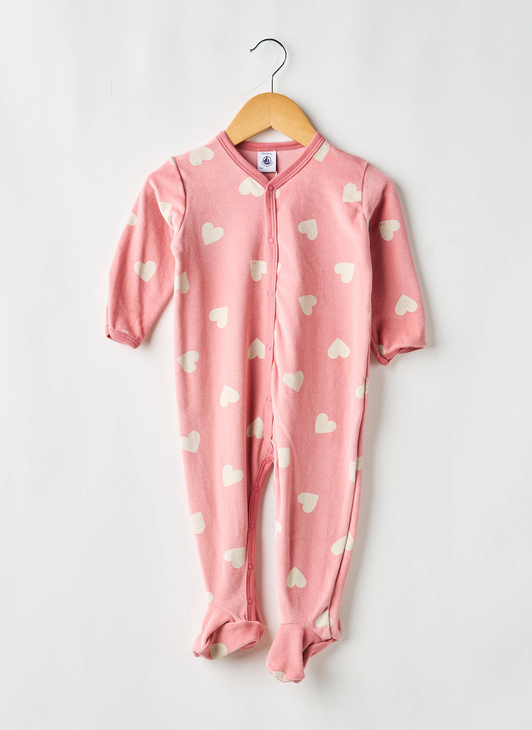 Pyjama rose PETIT BATEAU fille