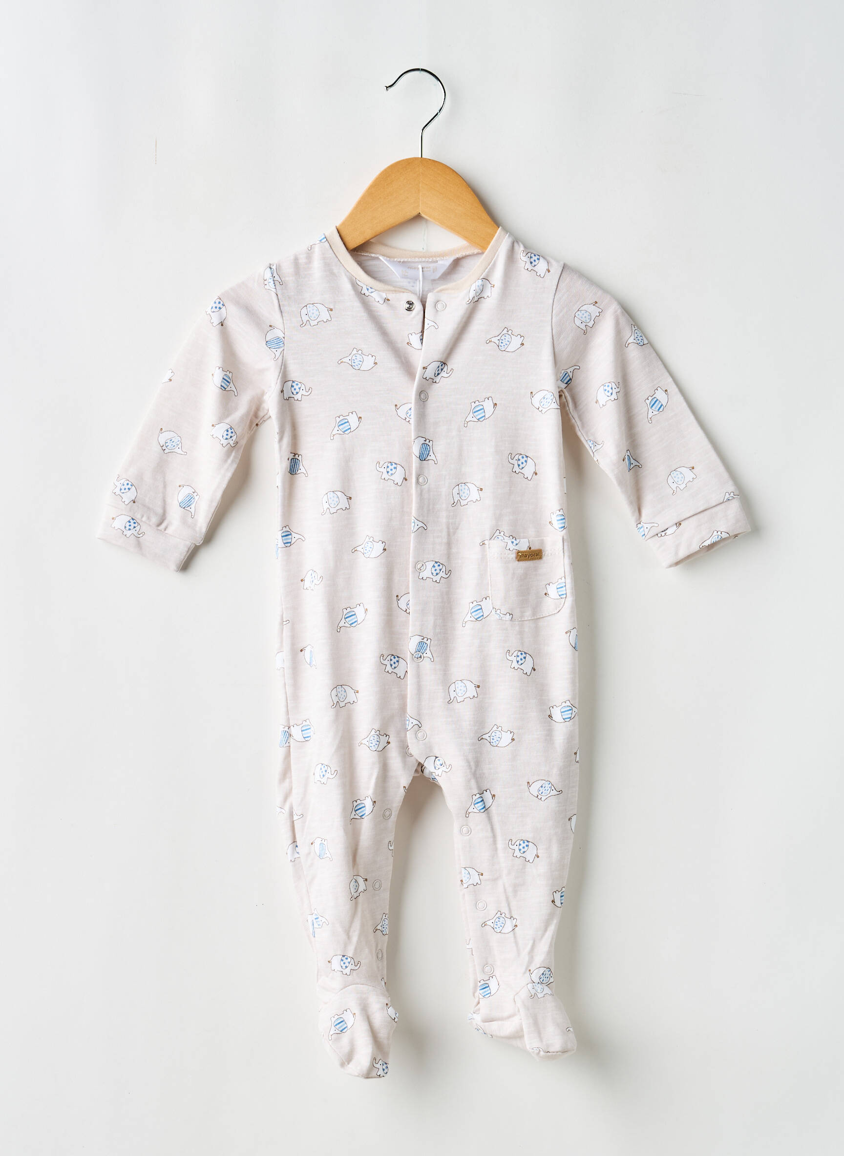 Pyjama manches longues beige MAYORAL enfant