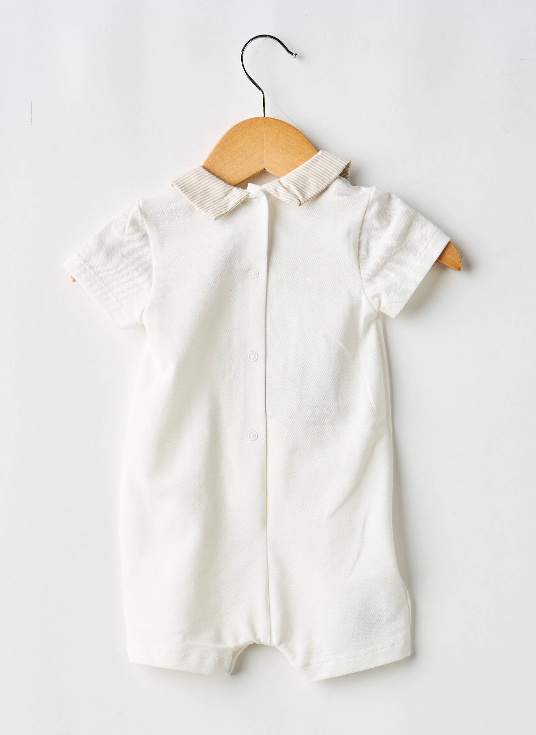 Combishort coupe droite manches courtes blanc MAYORAL enfant
