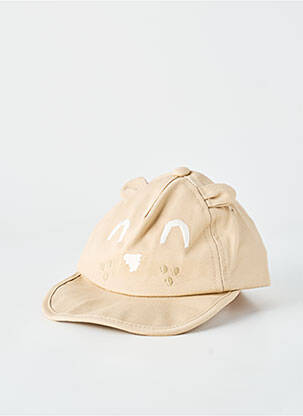 Casquette fermeture scratch beige MAYORAL garçon