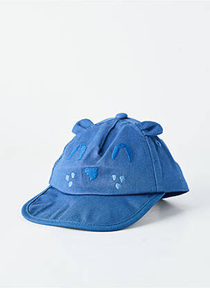 Casquette fermeture scratch bleu MAYORAL garçon