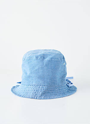 Chapeau fermeture liens à nouer bleu MAYORAL enfant