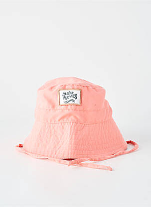 Chapeau tissage popeline rose LÄSSIG garçon