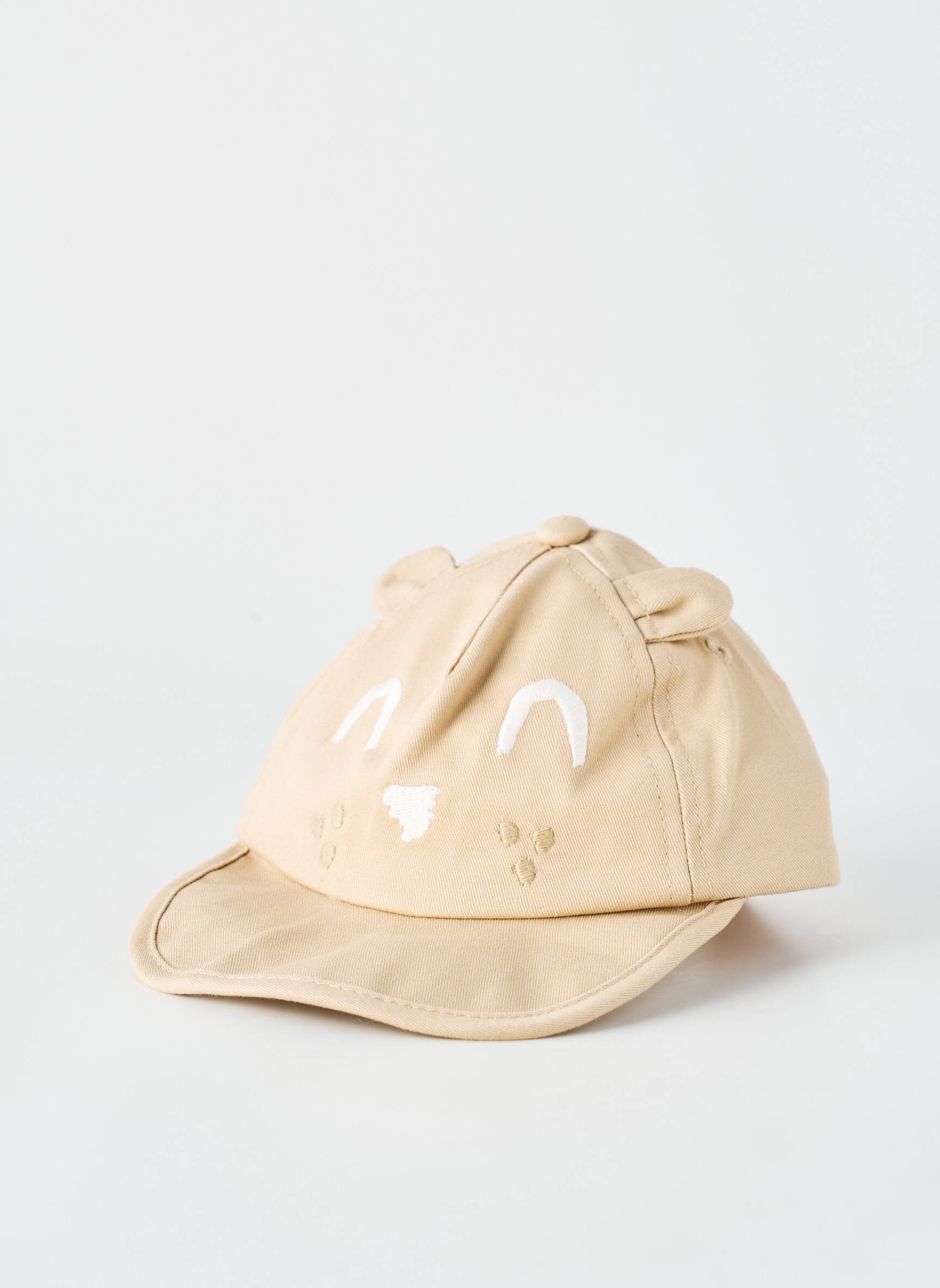 Casquette fermeture scratch beige MAYORAL garçon